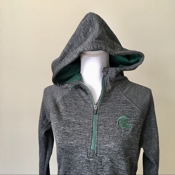 MSU Quarterzip Hoodie - Picture 2 of 8